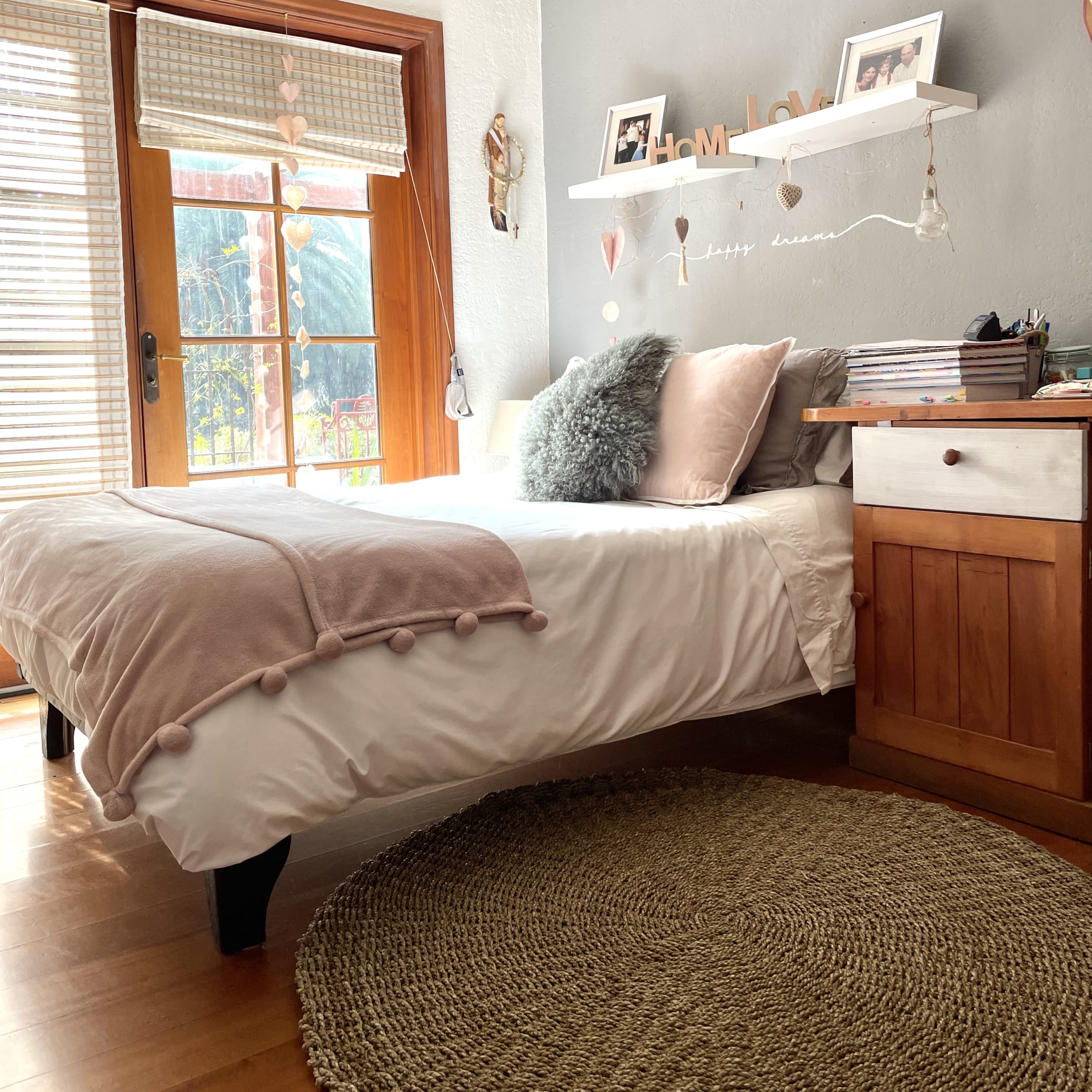 Alfombra Ratan 120cm Con Alma Deco y Emporio