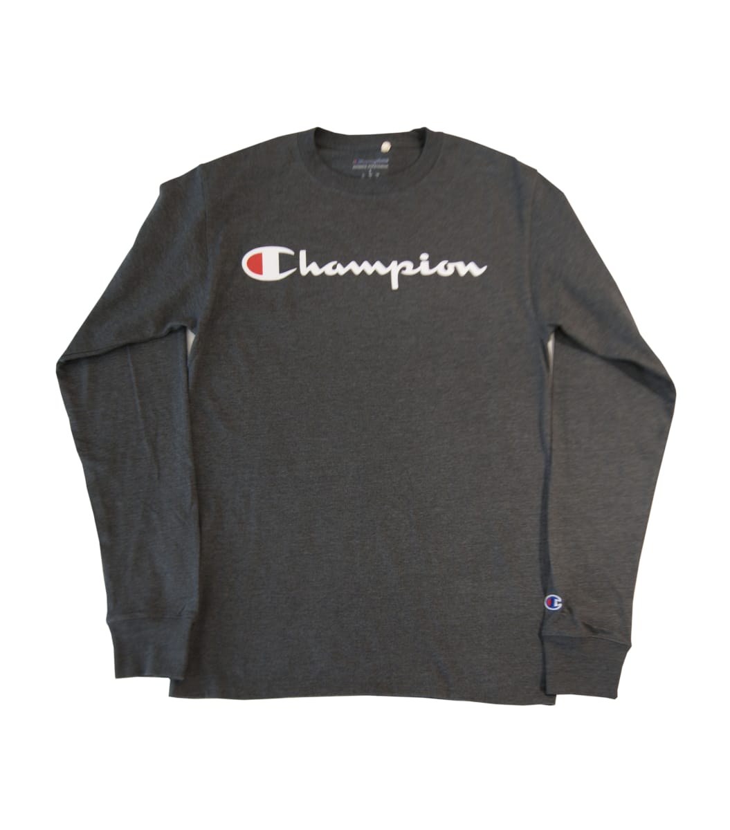POLERA MANGA LARGA CHAMPION UNISEX GT78H GRANITE | Aero Valdivia
