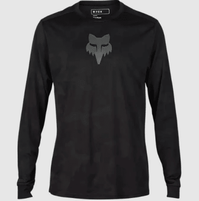 Jersey Fox Ranger Tru Dri LS Negro