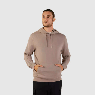 Poleron Fox Level Up Canguro Cafe