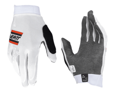 Guantes Leatt GripR 1.0 Blanco