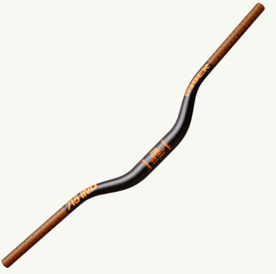 Manubrio 715IND 35MM Negro/Naranjo