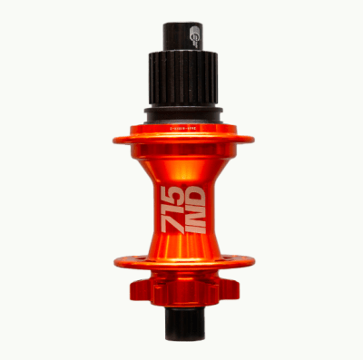 Maza Trasera 715IND TRAIL 12x148mm 32H NARANJO