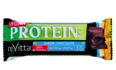 Barra Proteina REVITTA Vengan Chocolate 45g