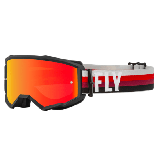 Antiparras Fly Racing Zone Black/Red Mirror/Amber2