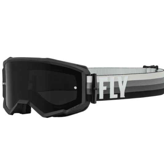 Antiparras Fly Racing Zone Black/Grey Dark Smoke2