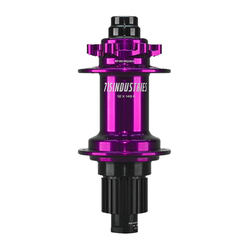 Maza Trasera 715IND 12x148mm 32H PURPLE1