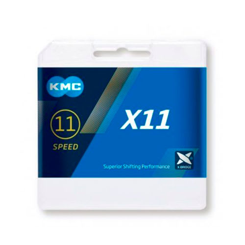 Cadena KMC X11 11-Speed Silver/Black 118L2