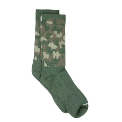 Calcetin HANDUP Olive Camo Wool S/M1