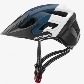 Casco de Bicicleta Rockbros TS-39 57-62cm Azul/Blanco1