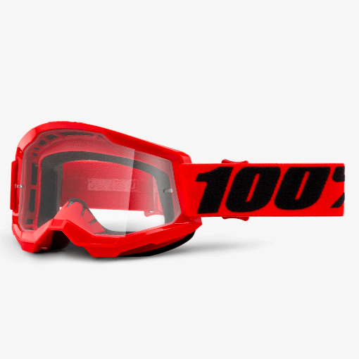 Antiparras 100% Strata 2 Red - Mica Transparente1