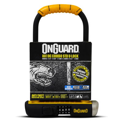 Candado OnGuard U-lock c/clave STD 115mx230m1