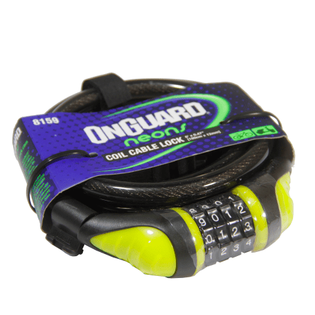 Candado OnGuard Espiral clave NS 180cmsx12cm2