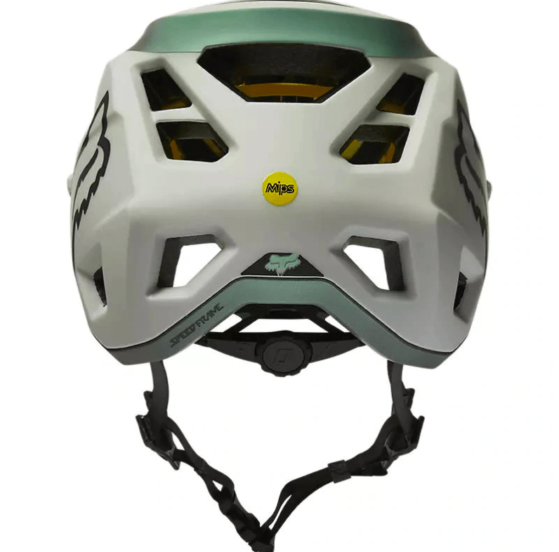 Casco Speedframe Vnish Blanco/verde Mips2