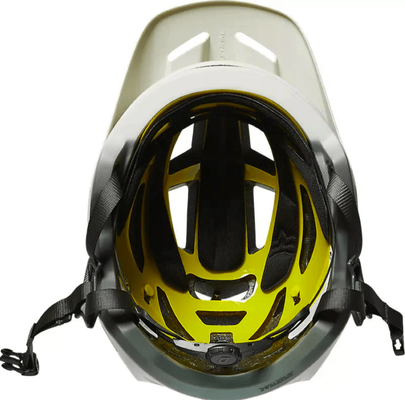 Casco Speedframe Vnish Blanco/verde Mips1