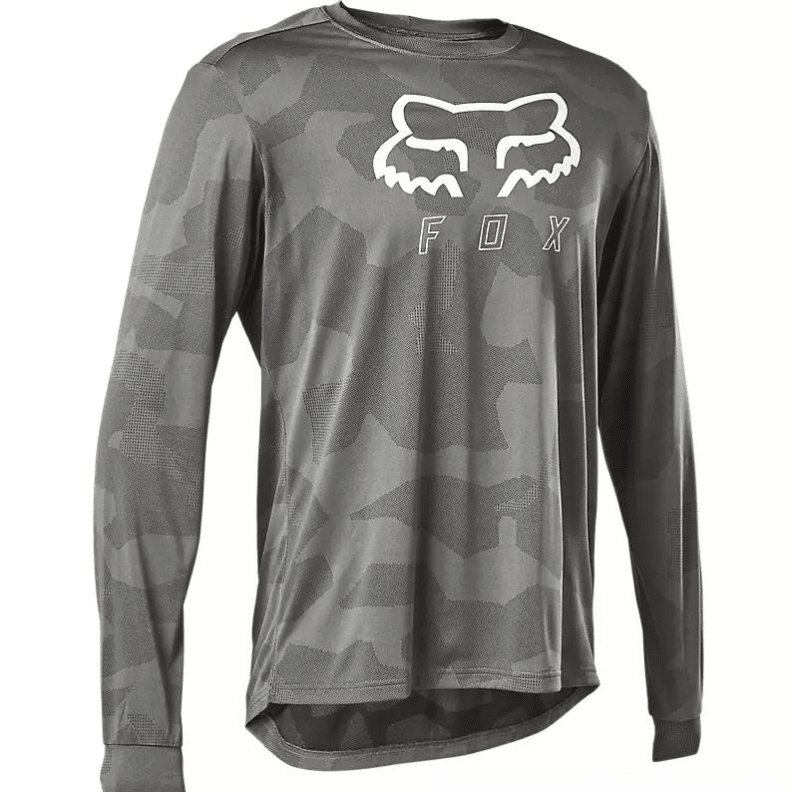 Tricota Fox Ranger Tro Dri Gris Manga Larga Hombre2