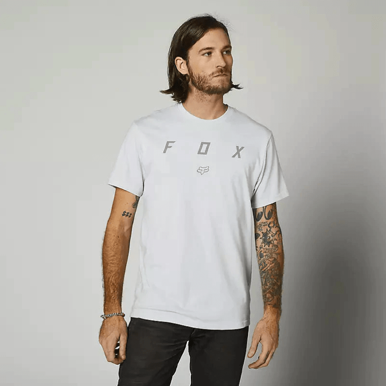 Polera Fox Lifestyle Manga Corta Parallax SS Gris Hombre3