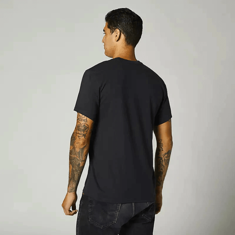 Polera Fox Lifestyle Manga Corta Off Tilter SS Negro Hombre2