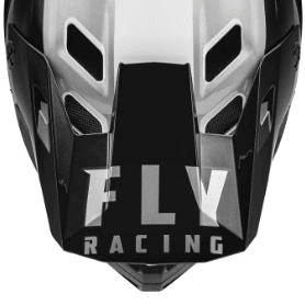 Visera Rayce Helmet Black/White2