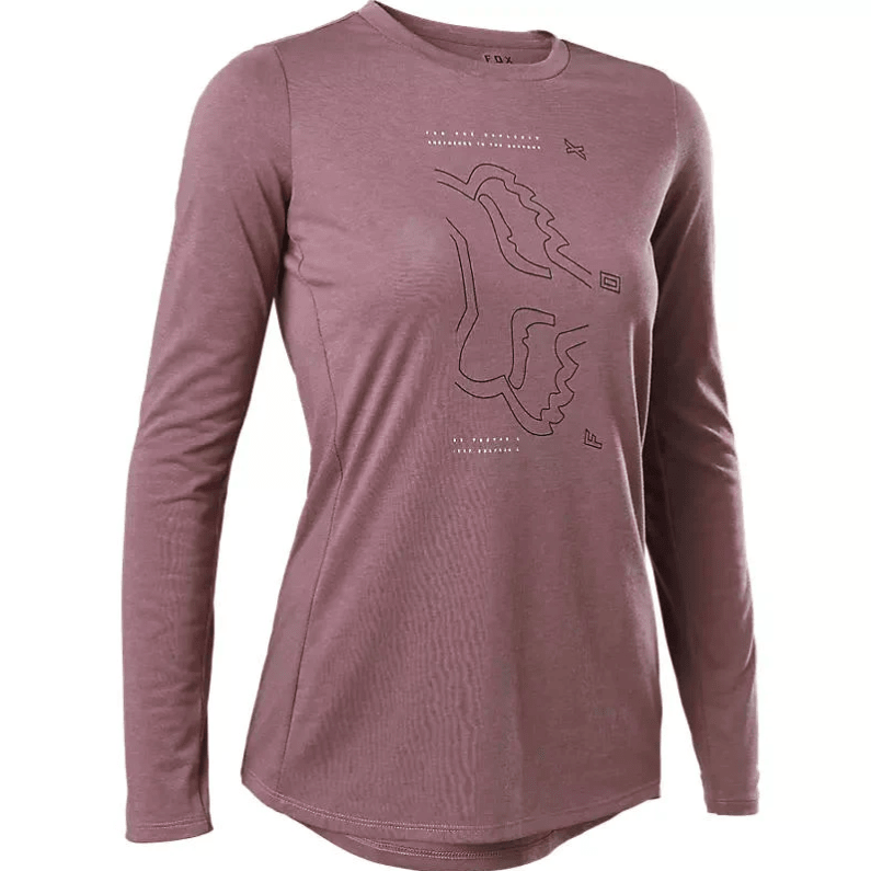 Tricota Fox Ranger DR Manga Larga Morado Mujer2