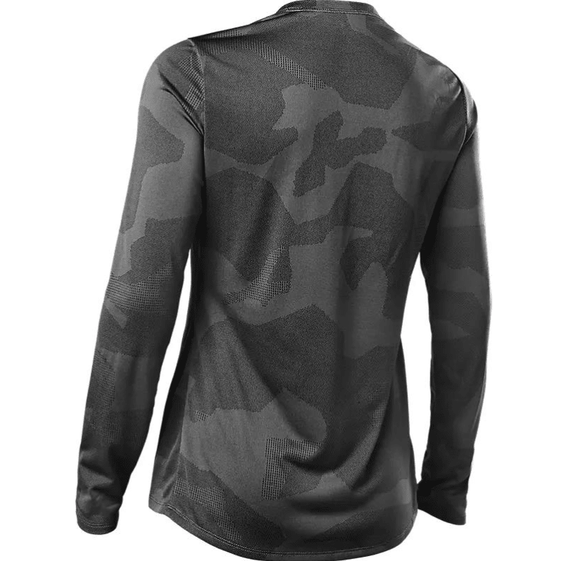 Jersey Fox Ranger Tru Dri Manga Larga Gris1