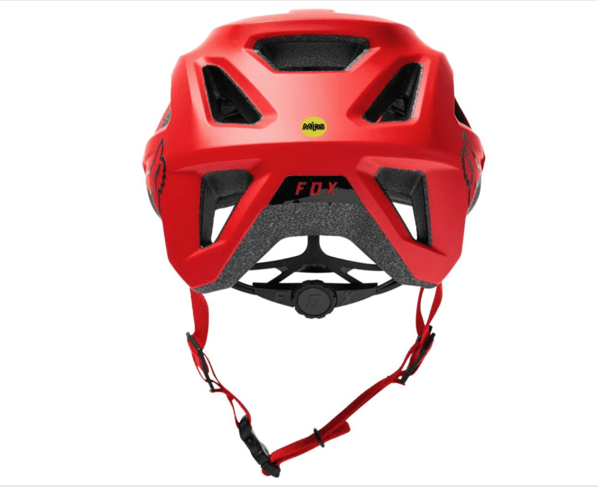 Casco Fox Mainframe Mips Rojo Fluor3