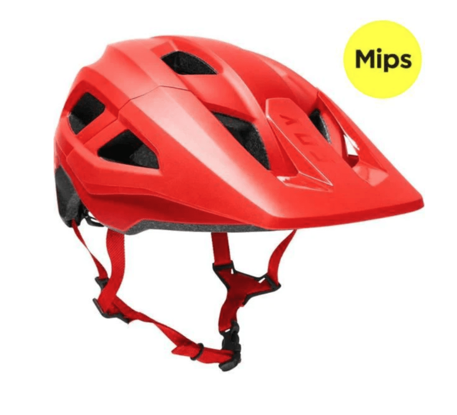 Casco Fox Mainframe Mips Rojo Fluor5