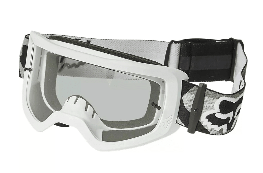 Antiparras Fox Main Stray Blanco Camo2