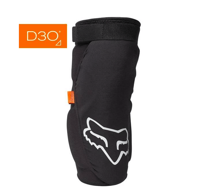 RODILLERAS FOX LAUNCH D3O NIÑO - NEGRO2