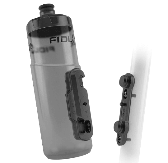 Botella Fidlock Twist Set  600ml Gris + Bike Base2