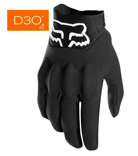 Guantes Fox Defend Fire D3O Negro2