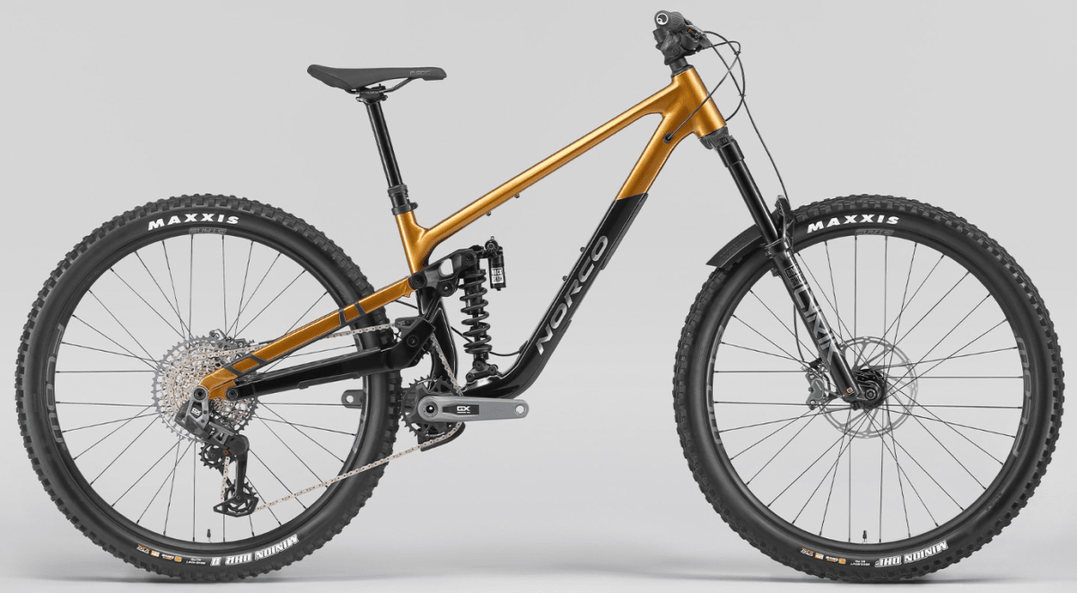 BICICLETA NORCO SIGHT A1 29 2024 BLACK&GOLD RIDER ZONE