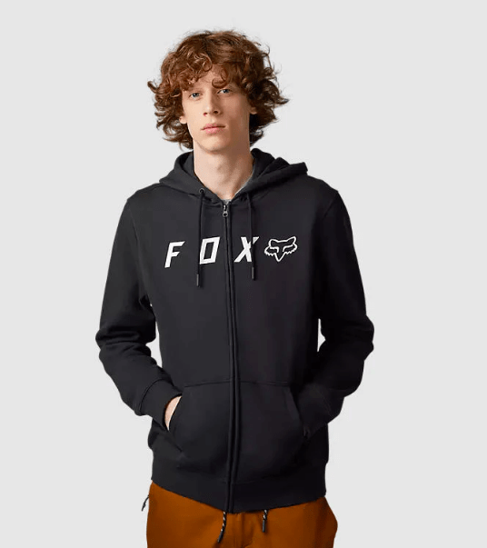 Poleron Fox Absolute Zip Negro1