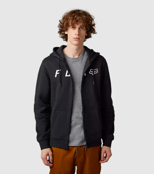 Poleron Fox Absolute Zip Negro3