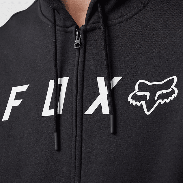 Poleron Fox Absolute Zip Negro4