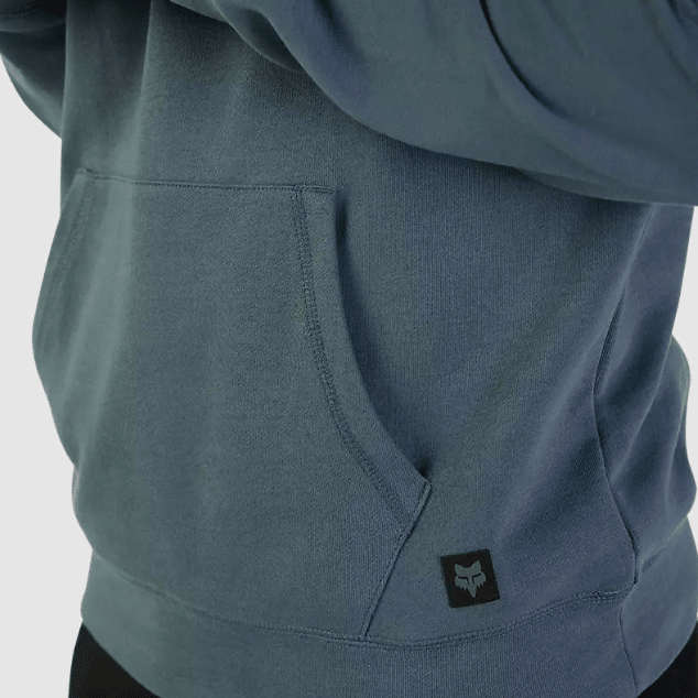 Poleron Fox Level Up Canguro Celeste5