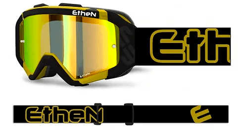 Antiparras ETHEN Ares Negro Espejada GOLD1
