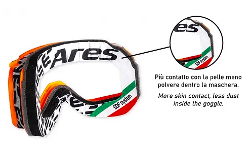Antiparras ETHEN Ares Negro Espejada GOLD5