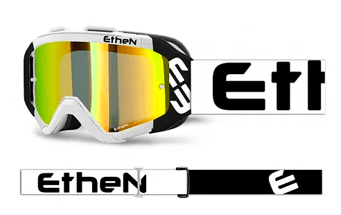 Antiparras ETHEN Ares Blanco Espejada GOLD1