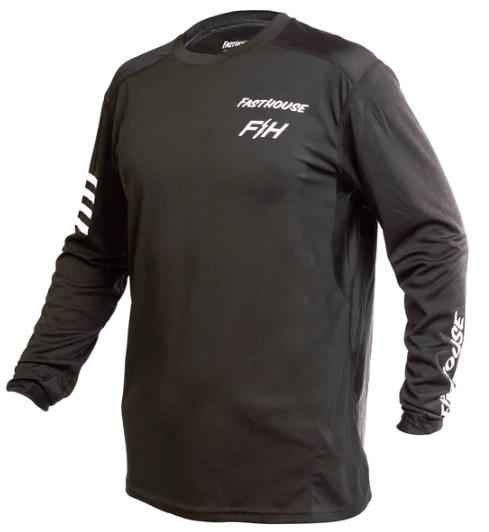 Jersey Fasthouse Alloy Rally LS Black2