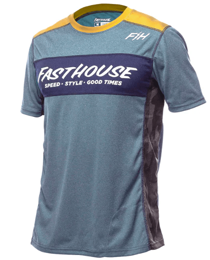 Jersey Fasthouse Classic Acadia SS Heather Indigo2
