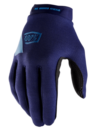 Guantes 100% Ridecamp Azul1
