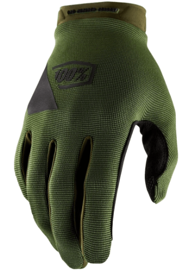 Guantes 100% Ridecamp Verde1