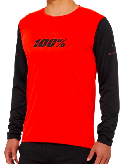 Jersey 100% Ridecamp Red/Black2