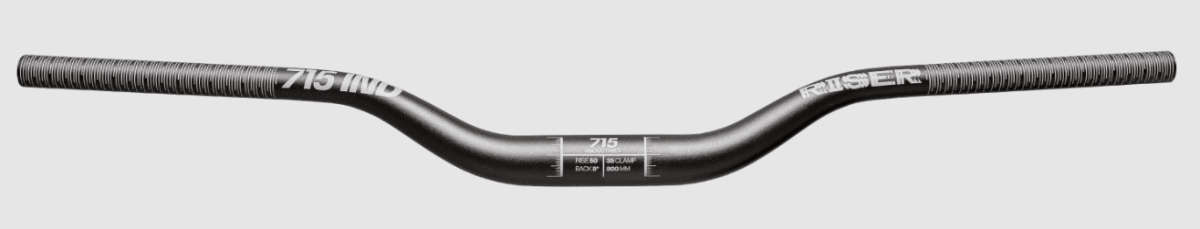 Manubrio 715IND 35mm Negro/Blanco2