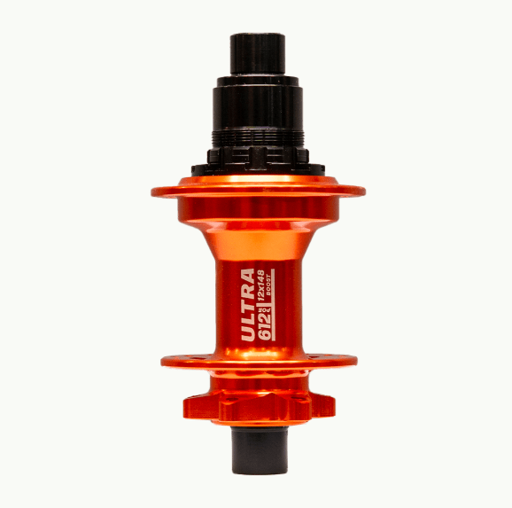 Maza Trasera 715IND ULTRA 12x148mm 32H NARANJO2