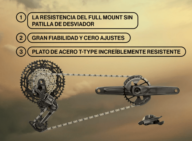 Cambio Sram Eagle 70 A1 UDH T-TYPE 52T3