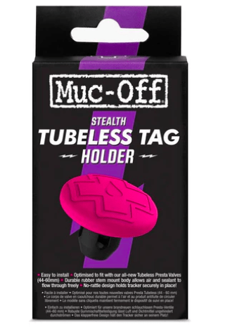 MUC-OFF STEALTH TUBELESS TAG HOLDER (AIRTAG)1