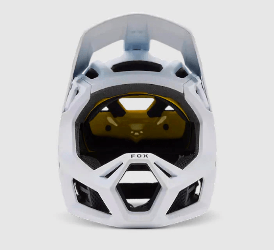 Casco Fox New Proframe Race CE White2