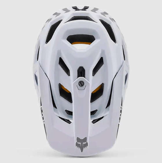 Casco Fox New Proframe Race CE White3